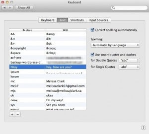 Use Mac Text Shortcuts to Remember Things For You