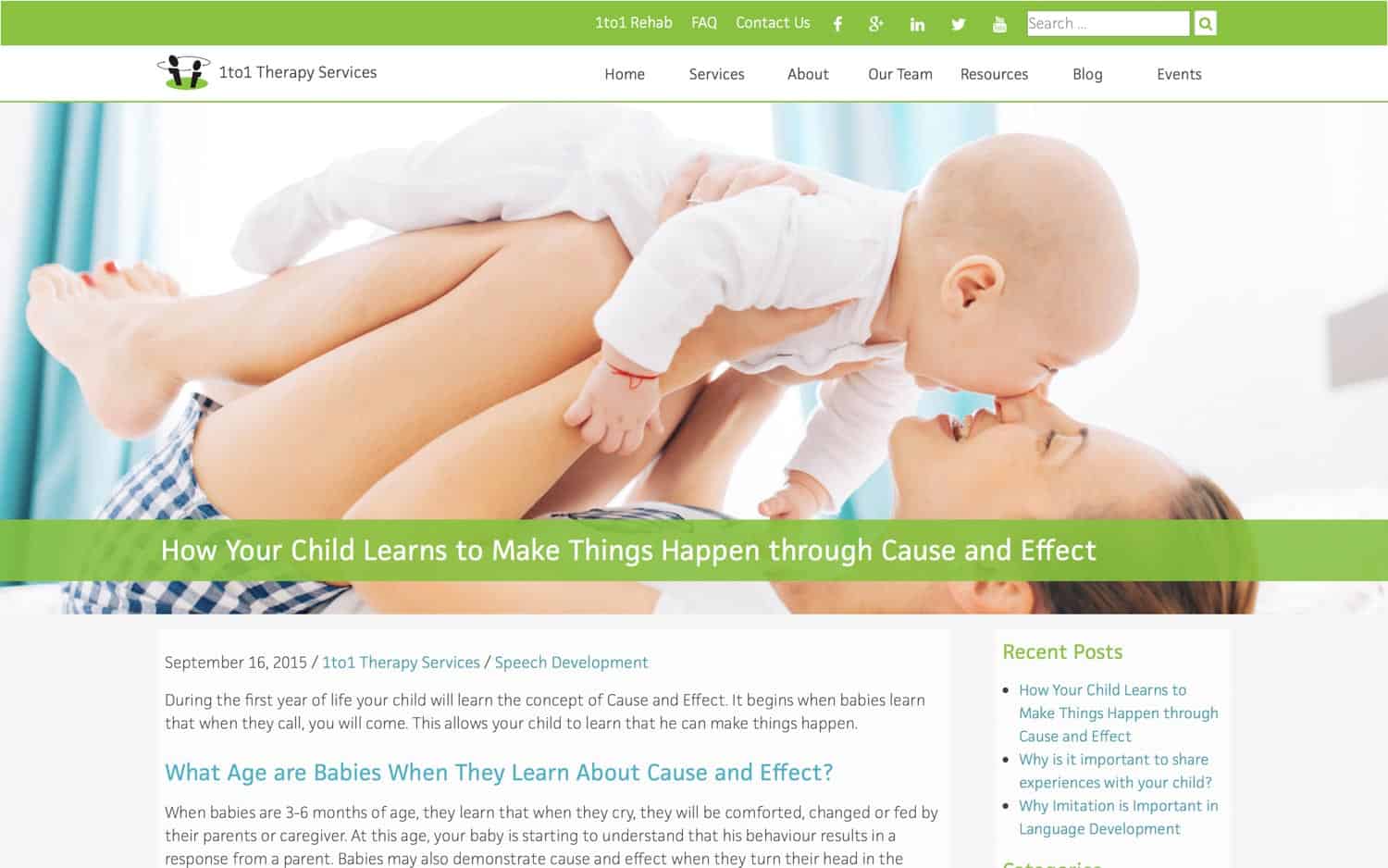 1to1 therapy services blog - how your child learns to make things happen through cause and effect