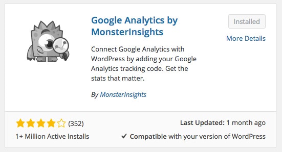 Google Analytics by Monster Insights